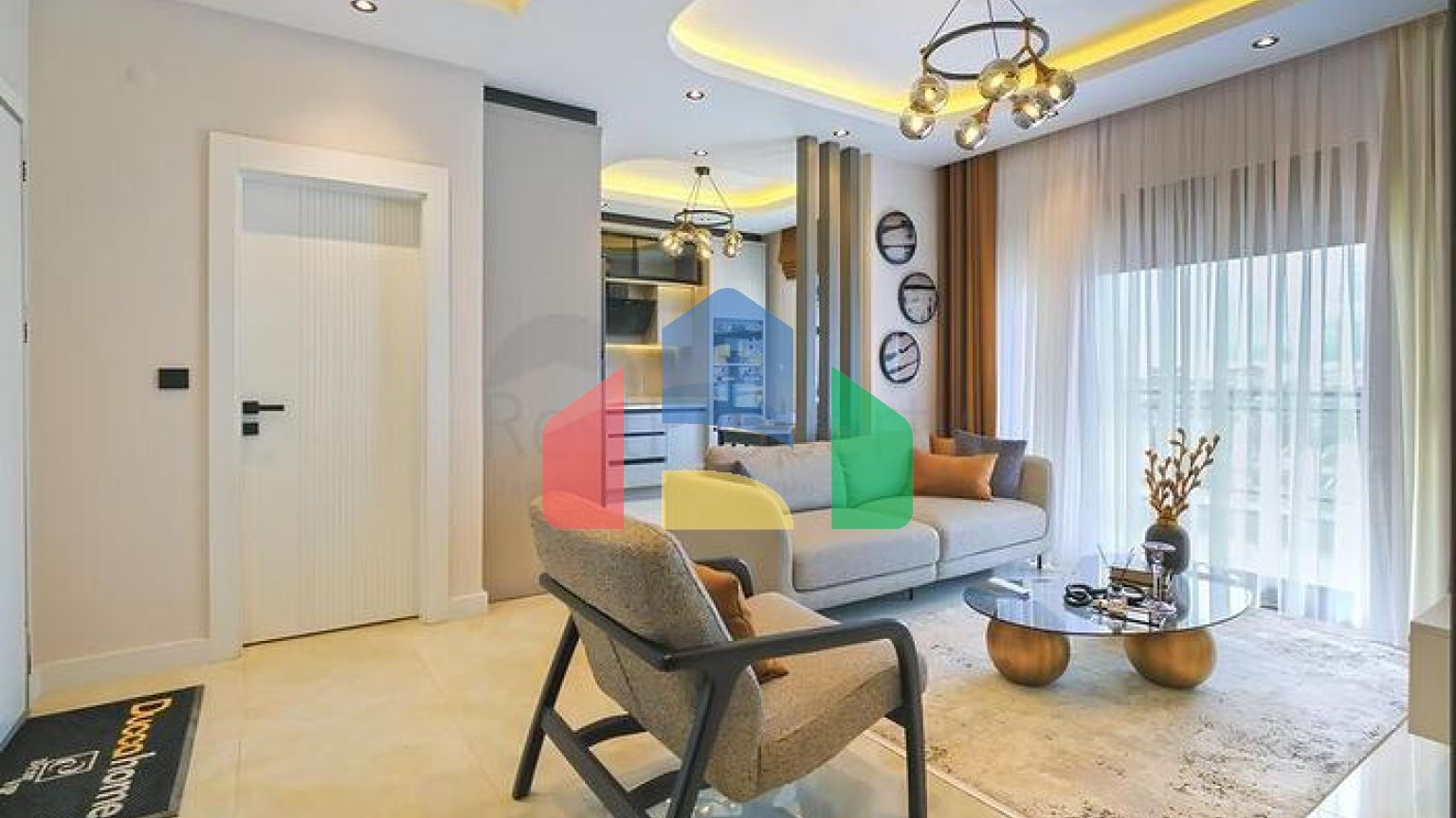 Пентхаус 3+1 в новом современном комплексе в центре Аланьи