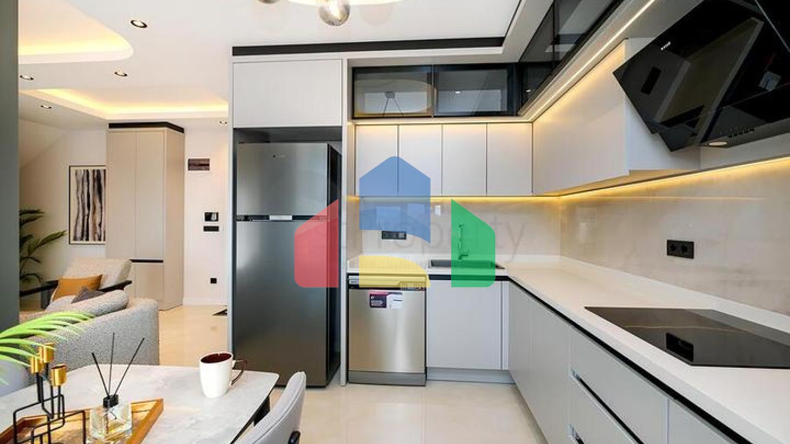 Пентхаус 3+1 в новом современном комплексе в центре Аланьи