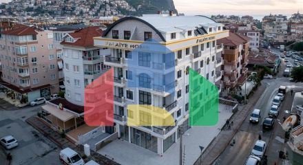 Двухкомнатная квартира 1+1 в районе Клеопатра, Аланья