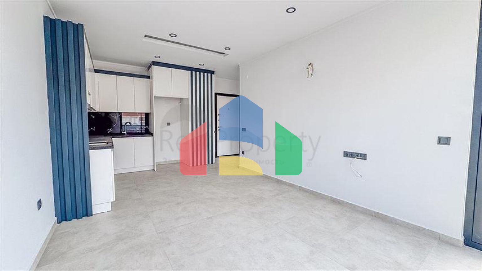 Двухкомнатная квартира 1+1 в центре Аланьи рядом с городской жизнью