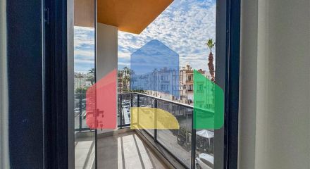 Двухкомнатная квартира 1+1 в центре Аланьи рядом с городской жизнью