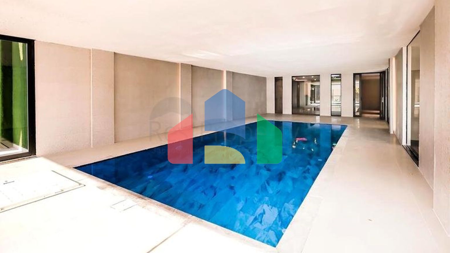 Современная квартира 1+1 в благоустроенном жилом комплексе района Клеопатра