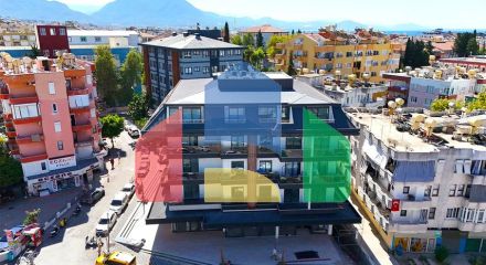 Современная квартира 1+1 в центре Аланьи