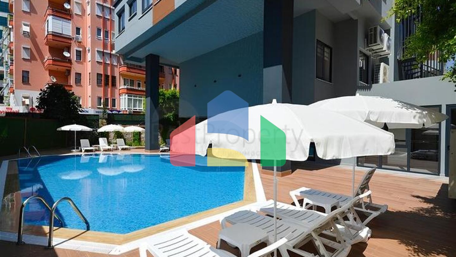 Современная квартира 1+1 в центре Аланьи