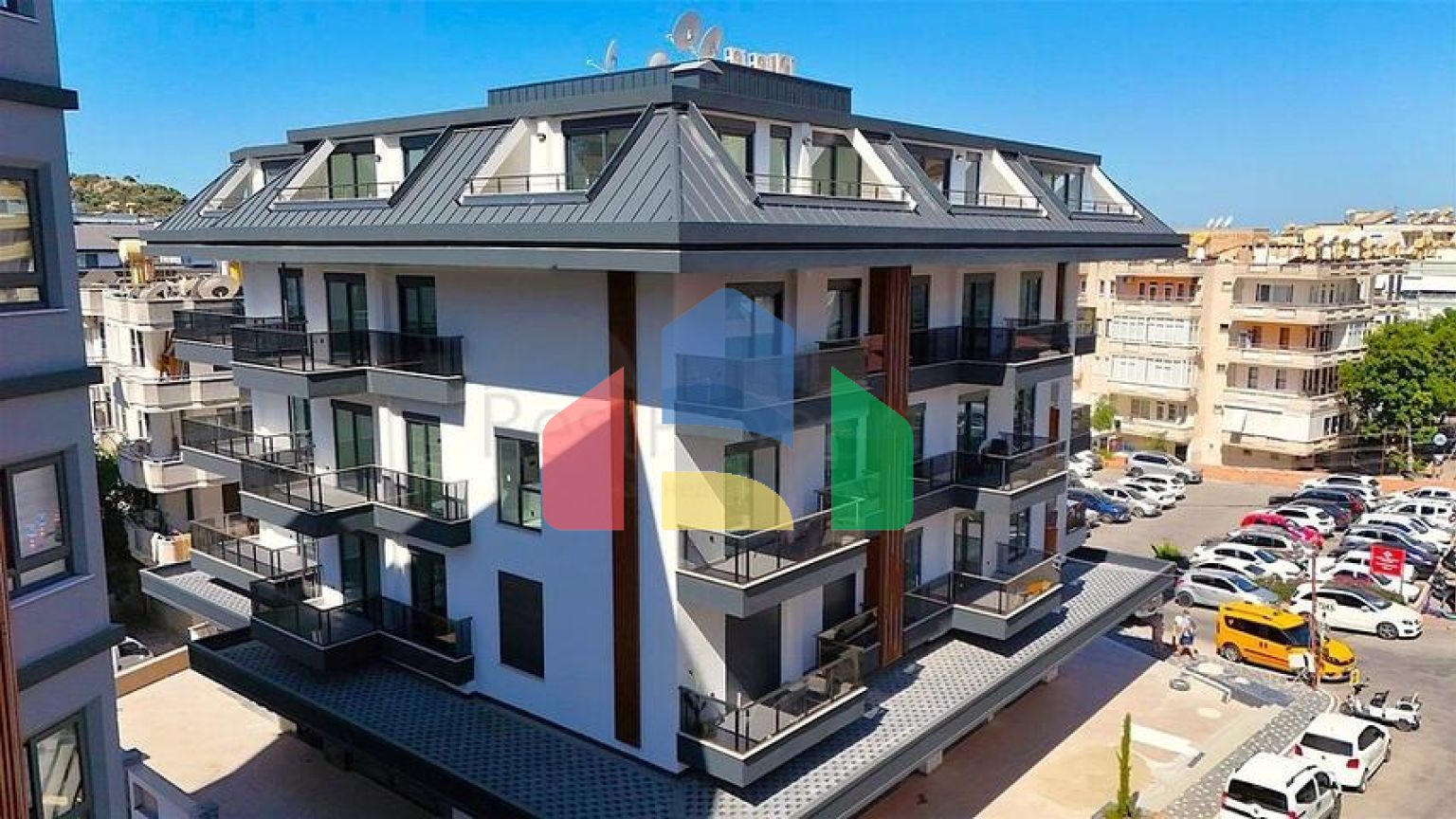 Современная квартира 1+1 в центре Аланьи