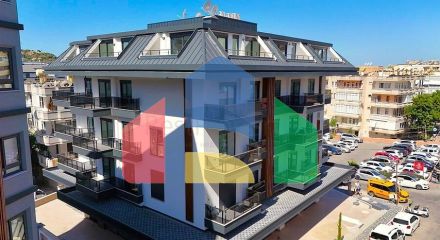 Современная квартира 1+1 в центре Аланьи