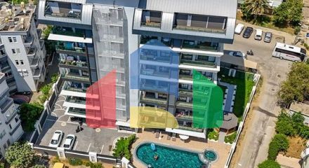 Современная квартира 1+1 в новом доме района Клеопатра