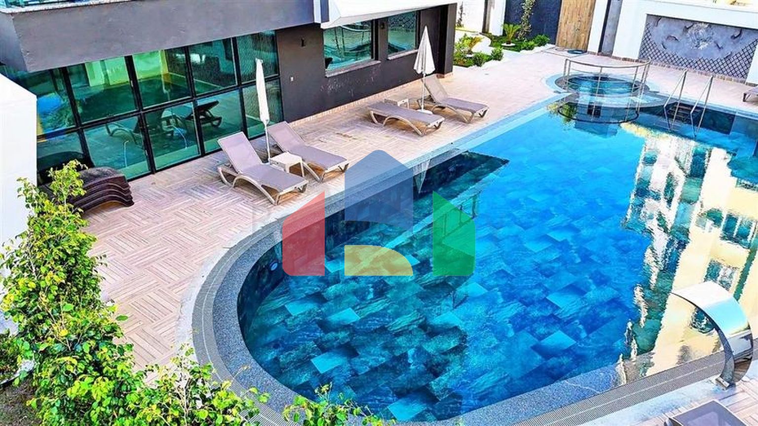 Современная квартира 1+1 в новом доме района Клеопатра