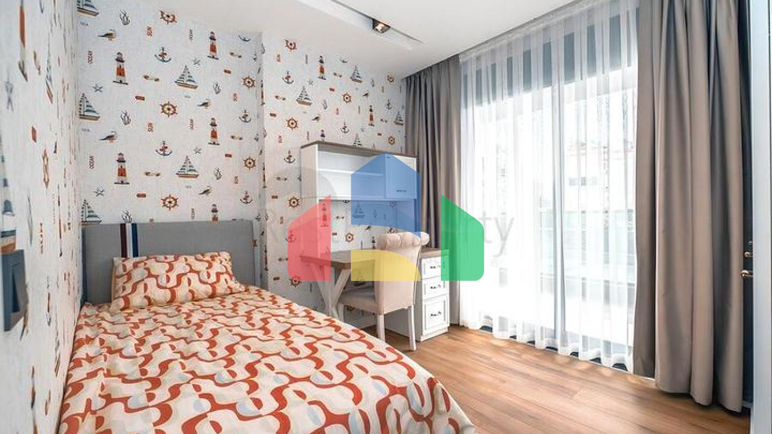 Квартира 2+1 с инфраструктурой комплекса в районе Клеопатра