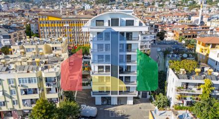 Современный объект в новом жилом проекте в районе Аланья центр