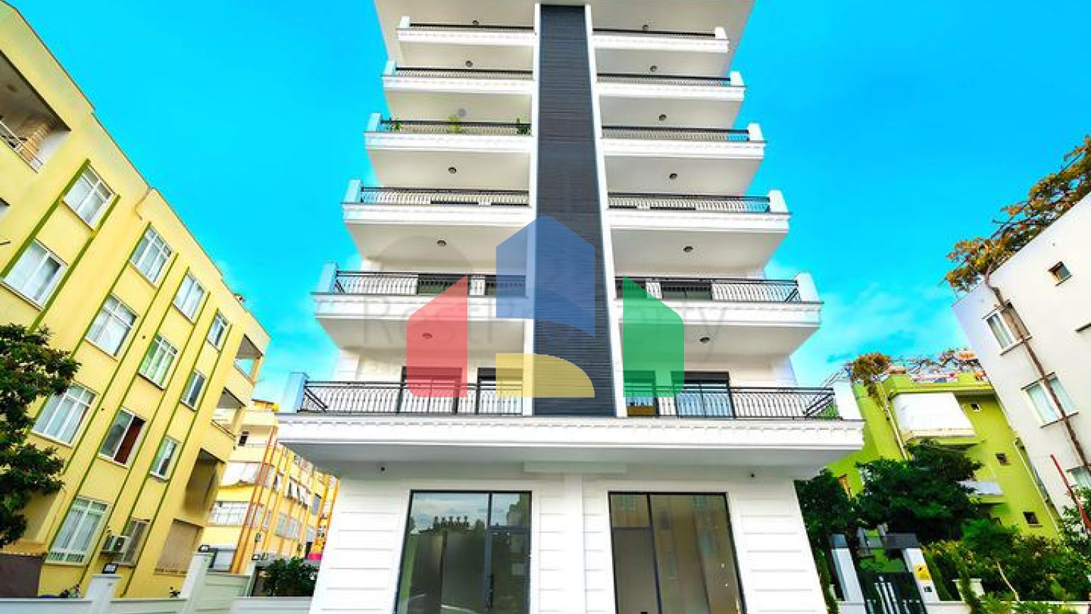 Современный объект в новом жилом проекте в районе Аланья центр