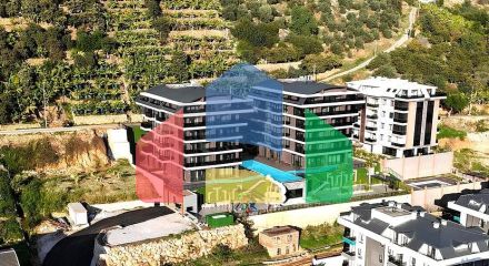 Современный дуплекс 3+1 с приватным садовым уровнем в престижной части Аланьи