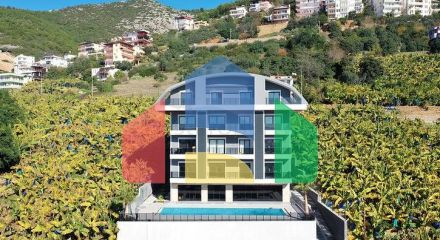 Современная квартира 1+1 в районе Клеопатра