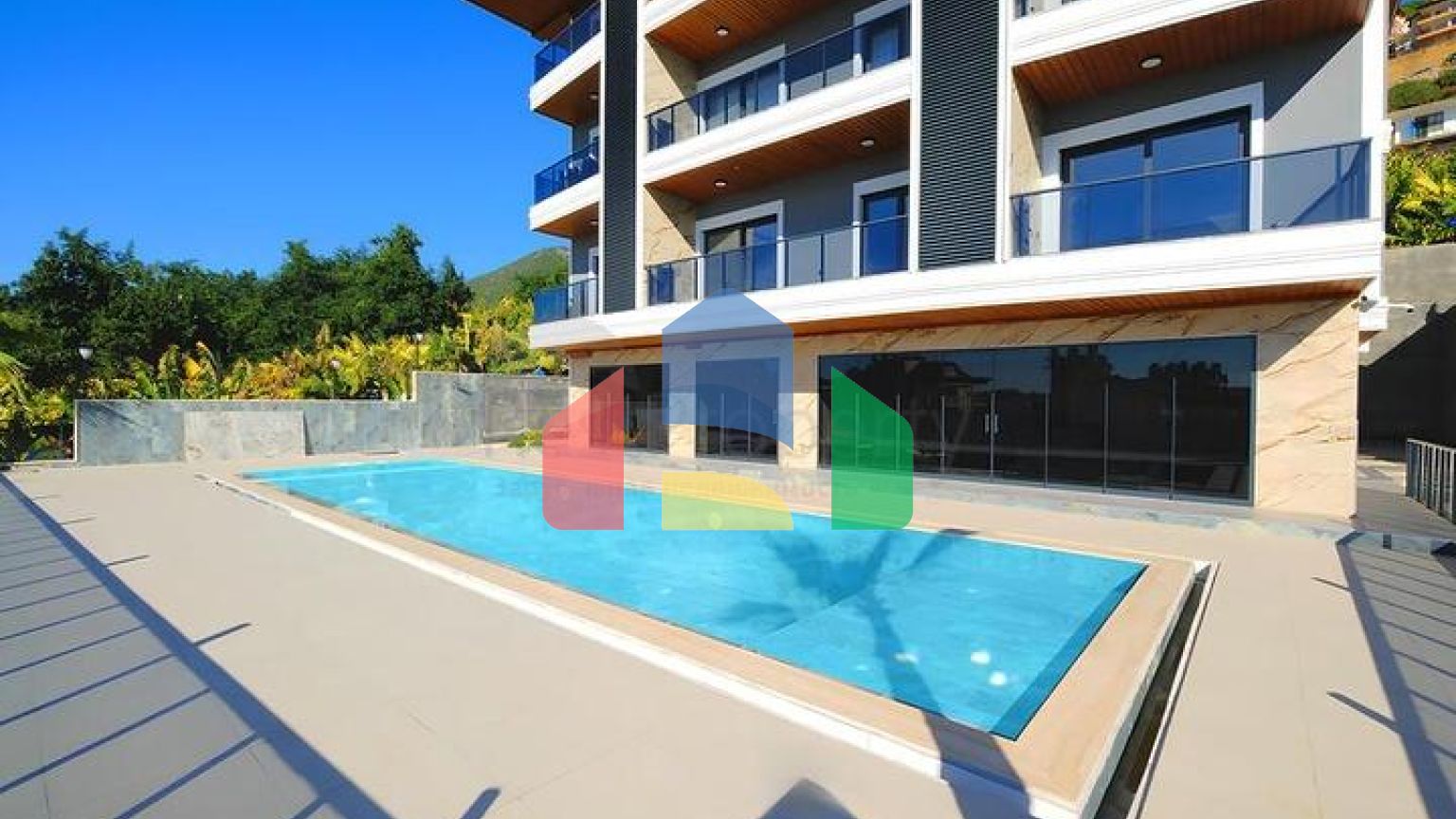 Современная квартира 1+1 в районе Клеопатра