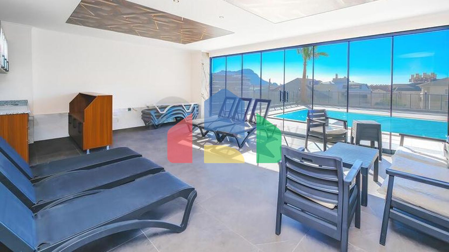 Современная квартира 1+1 в районе Клеопатра