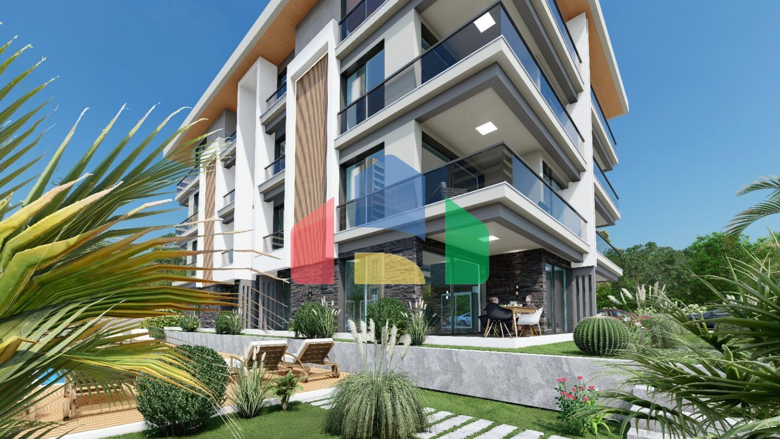 Квартиры в комплексе Golden Dear II, Анталия ( район Алтынташ-Аксу)