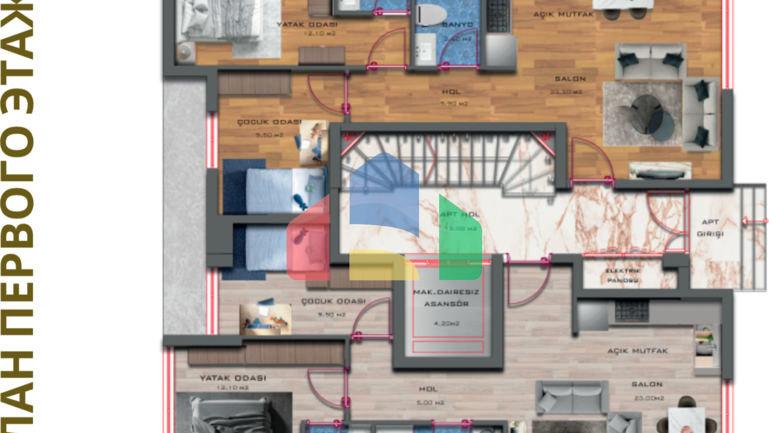 Квартиры в жилом комплексе LIKYA  HOME KEPEZ/ANTALYA