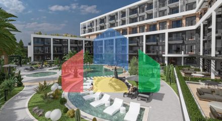 Апартаменты в жилом комплексе Lara Port – сердце района Алтынташ, Анталья