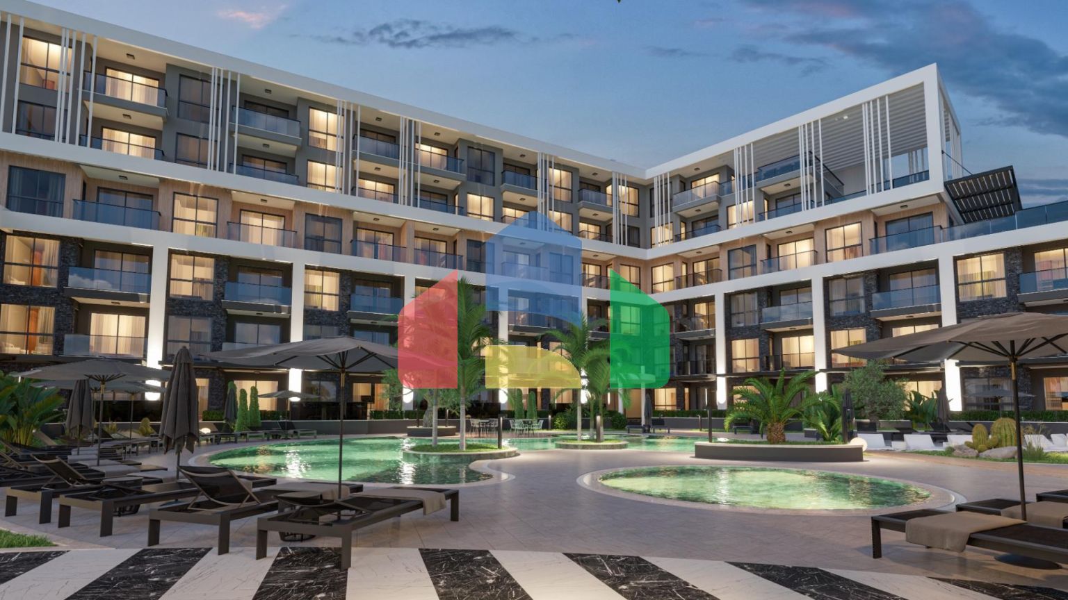 Апартаменты в жилом комплексе Lara Port – сердце района Алтынташ, Анталья