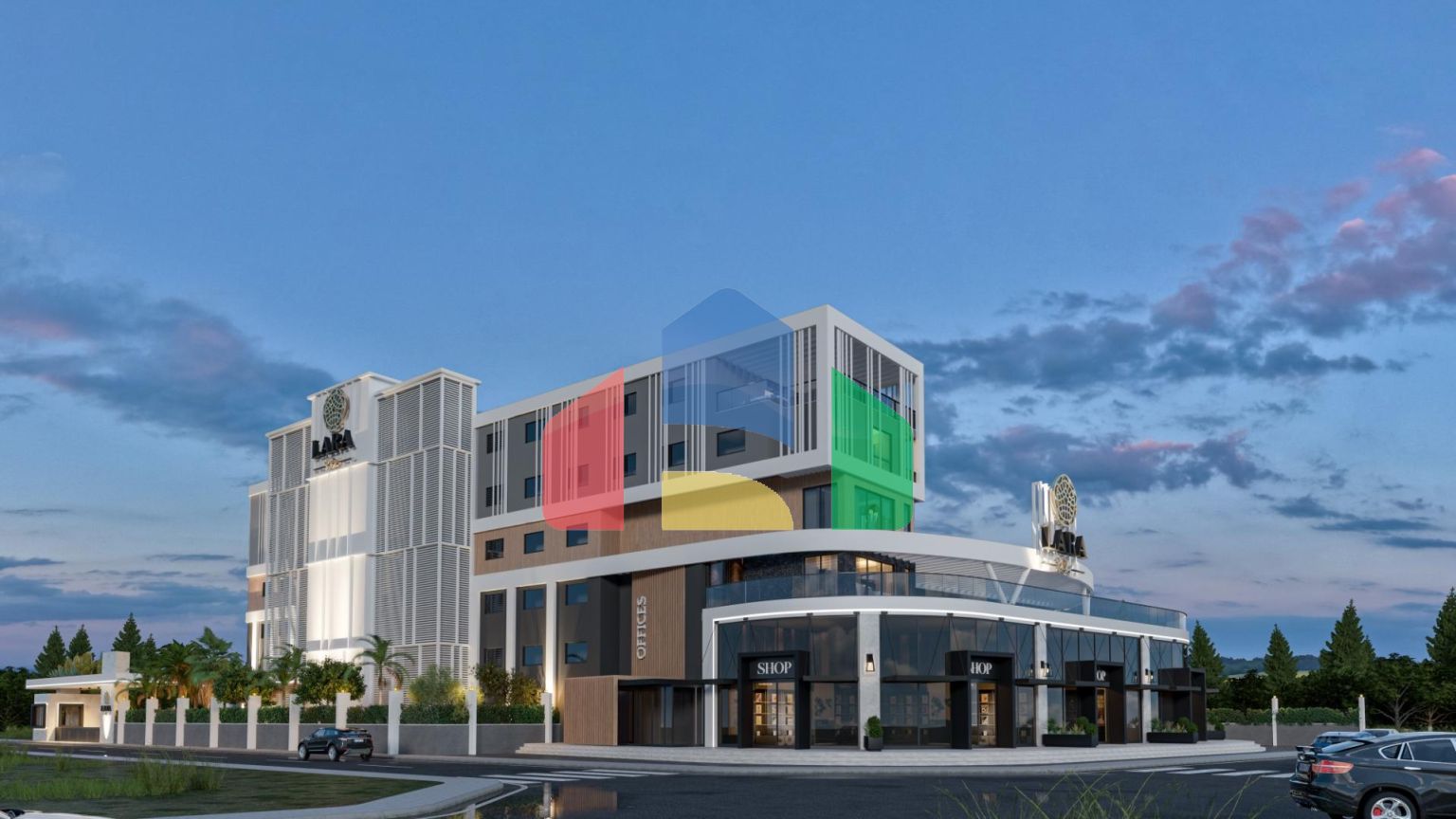 Апартаменты в жилом комплексе Lara Port – сердце района Алтынташ, Анталья