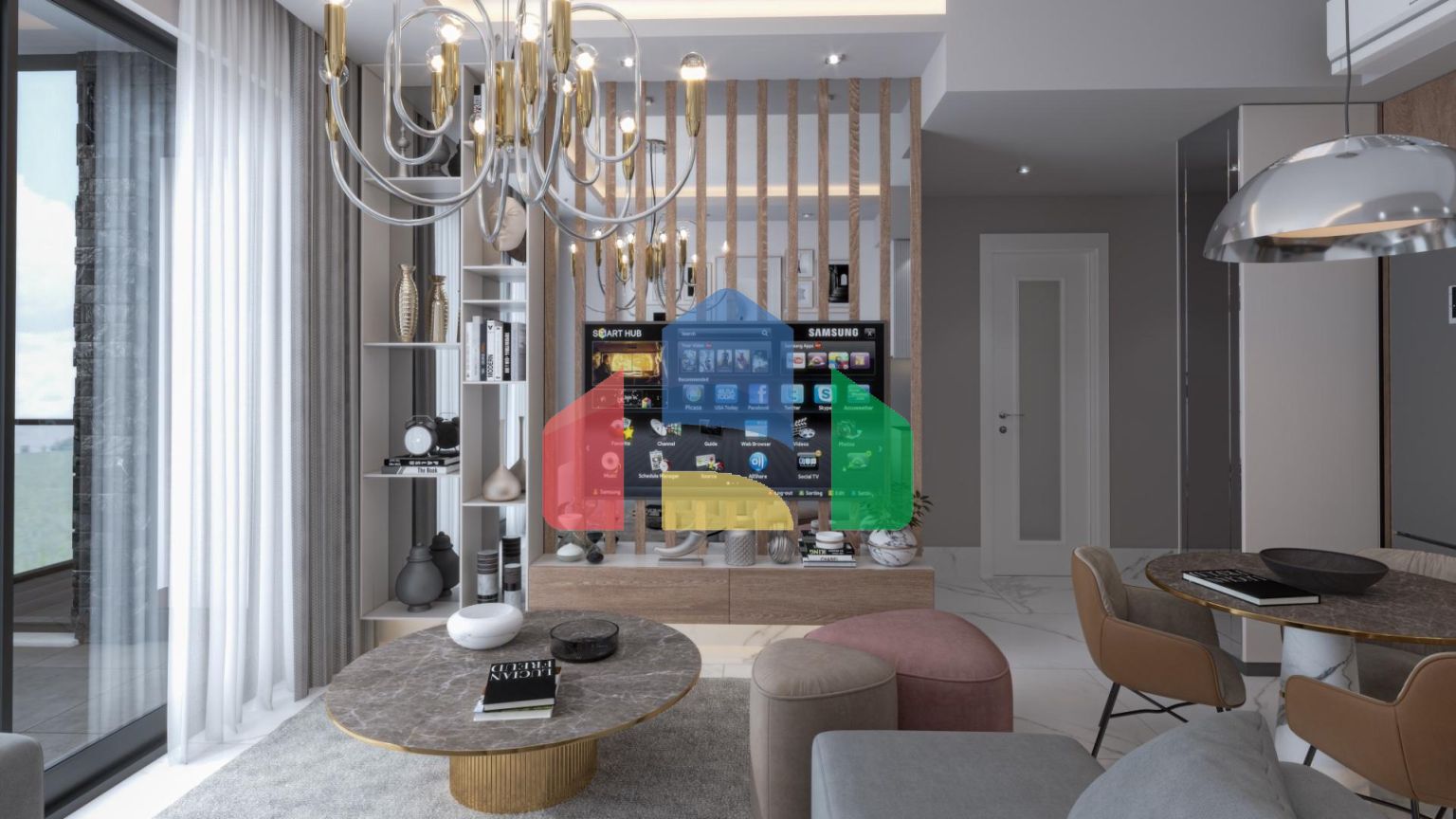 Апартаменты в жилом комплексе Lara Port – сердце района Алтынташ, Анталья