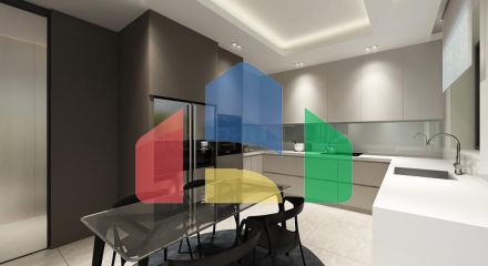 Вілли на завершальній стадії будівництва в районі Коньяалти