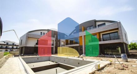 Вілли на завершальній стадії будівництва в районі Коньяалти