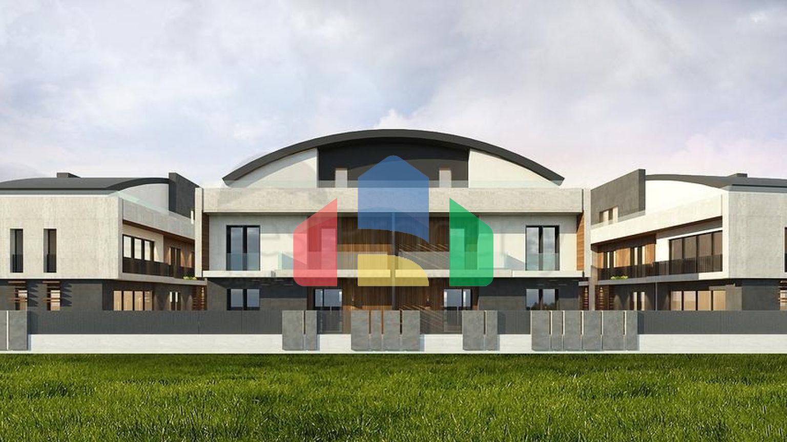 Вілли на завершальній стадії будівництва в районі Коньяалти