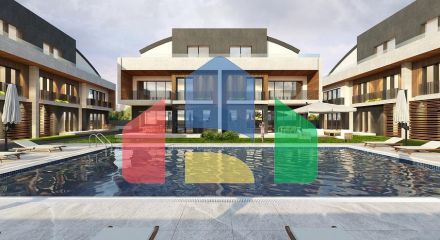 Вілли на завершальній стадії будівництва в районі Коньяалти