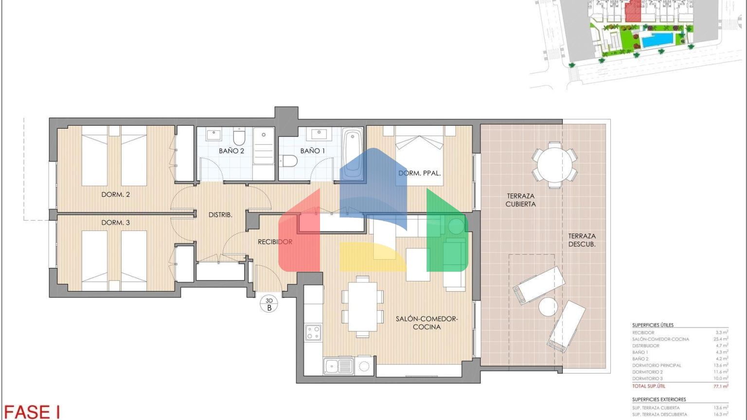 Новостройка в Агиласе (Мурсия), всего в 300 метрах от пляжа