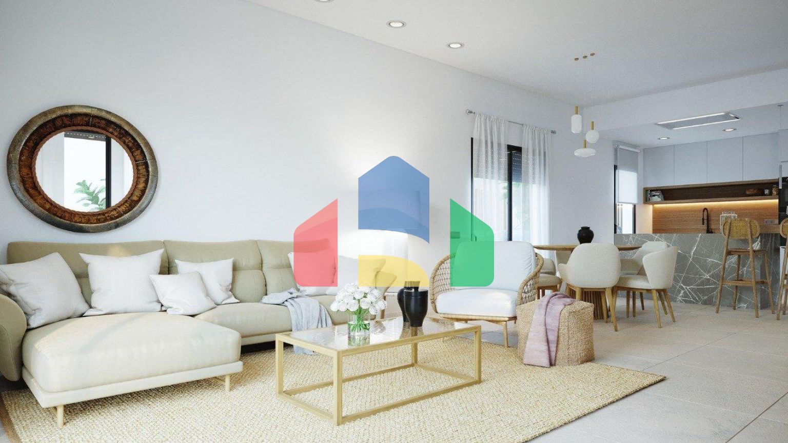 НОВЫЕ ОДНОЭТАЖНЫЕ ВИЛЛЫ НА ГОЛЬФ-КУРОРТЕ АЛЬТAНА, МУРСИЯ