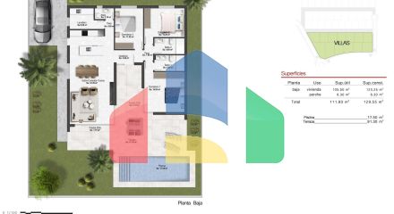 НОВЫЕ ОДНОЭТАЖНЫЕ ВИЛЛЫ НА ГОЛЬФ-КУРОРТЕ АЛЬТAНА, МУРСИЯ НОВЫЕ ОДНОЭТАЖНЫЕ ВИЛЛЫ НА ГОЛЬФ-КУРОРТЕ АЛЬТAНА, МУРСИЯ