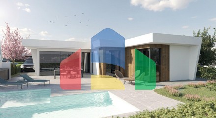 НОВЫЕ ОДНОЭТАЖНЫЕ ВИЛЛЫ НА ГОЛЬФ-КУРОРТЕ АЛЬТОНА, МУРСИЯ