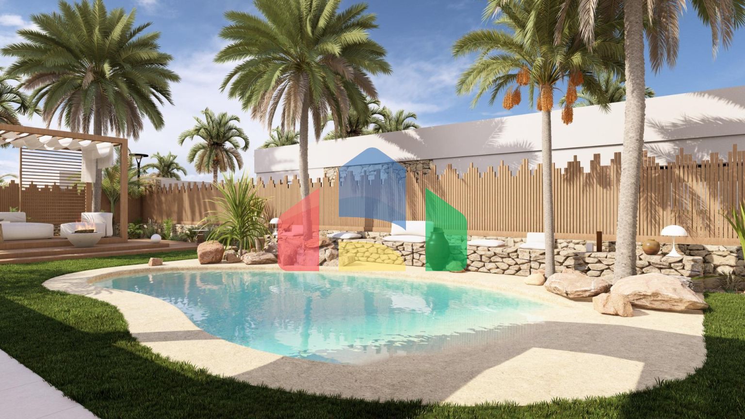 НОВЫЕ ВИЛЛЫ В ГОЛЬФ-КУРОРТЕ АЛЬТАОНА, МУРСИЯ