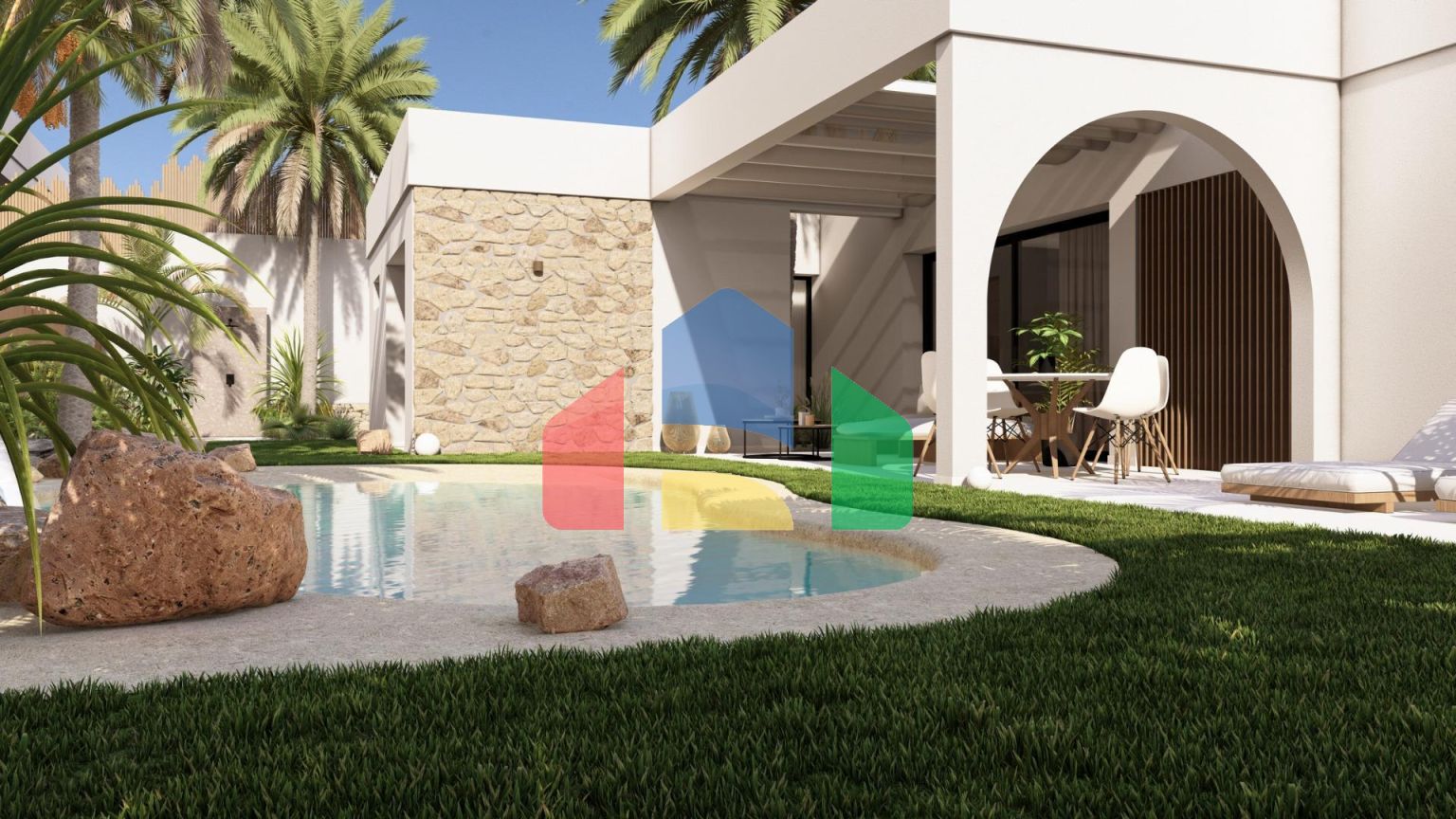 НОВЫЕ ВИЛЛЫ В ГОЛЬФ-КУРОРТЕ АЛЬТАОНА, МУРСИЯ