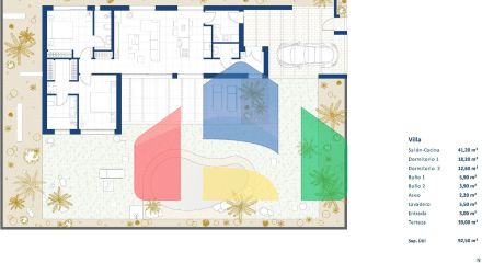 НОВЫЕ ВИЛЛЫ В ГОЛЬФ-КУРОРТЕ АЛЬТАОНА, МУРСИЯ