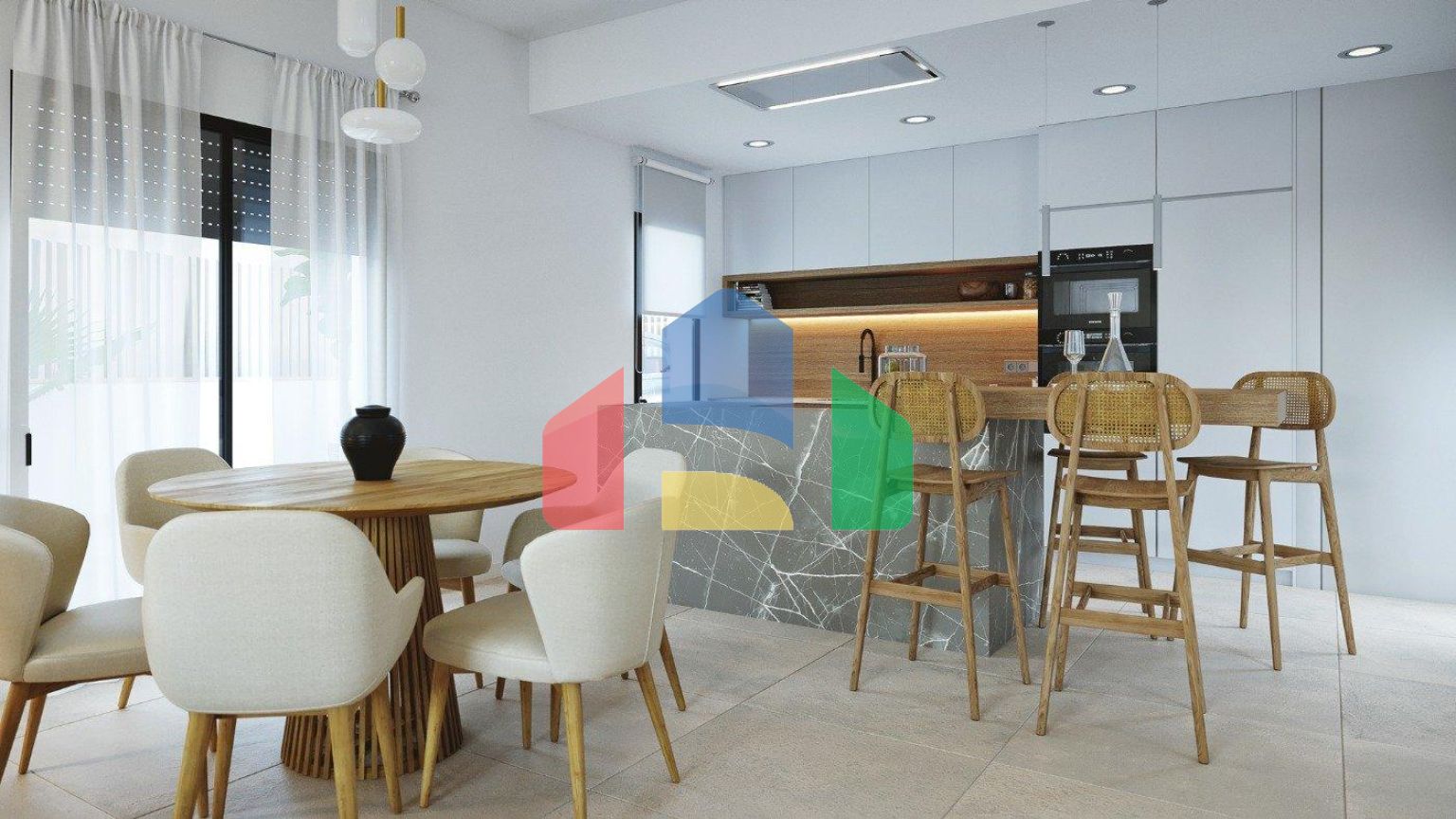 НОВЫЕ ОДНОЭТАЖНЫЕ ВИЛЛЫ НА ГОЛЬФ-КУРОРТЕ АЛЬТAНА, МУРСИЯ