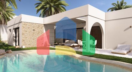 НОВЫЕ ВИЛЛЫ В ГОЛЬФ-КУРОРТЕ АЛЬТАОНА, МУРСИЯ
