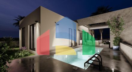 НОВЫЕ ВИЛЛЫ НА ГОЛЬФ-КУРОРТЕ АЛЬТАОНА, МУРСИЯ