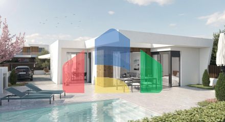 NEW BUILD ONE LEVEL VILLAS IN ALTAONA GOLF RESORT, MURCIA