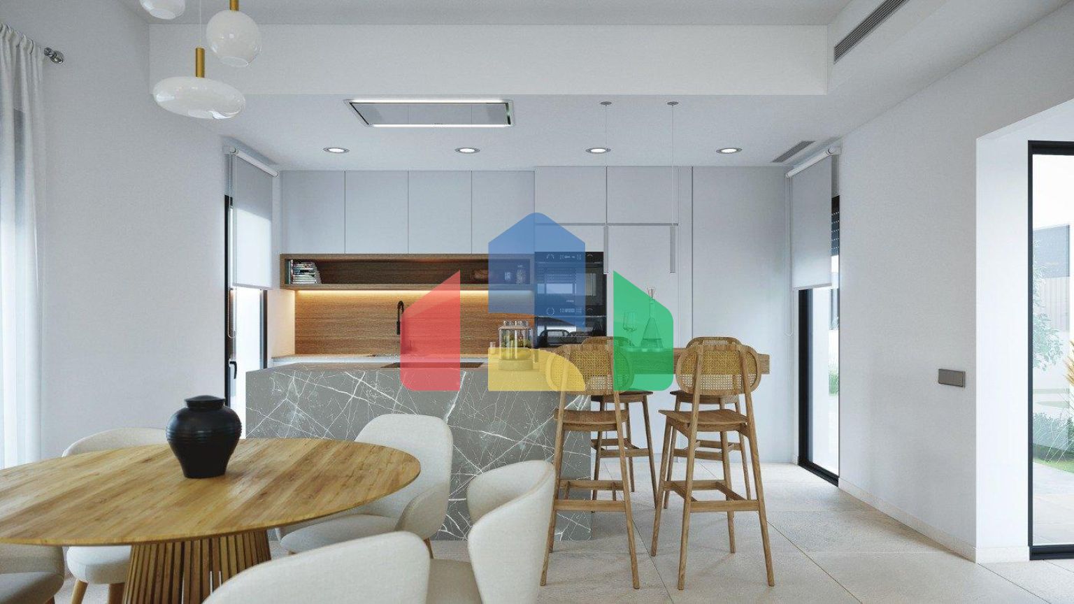 НОВЫЕ ОДНОЭТАЖНЫЕ ВИЛЛЫ НА ГОЛЬФ-КУРОРТЕ АЛЬТAНА, МУРСИЯ