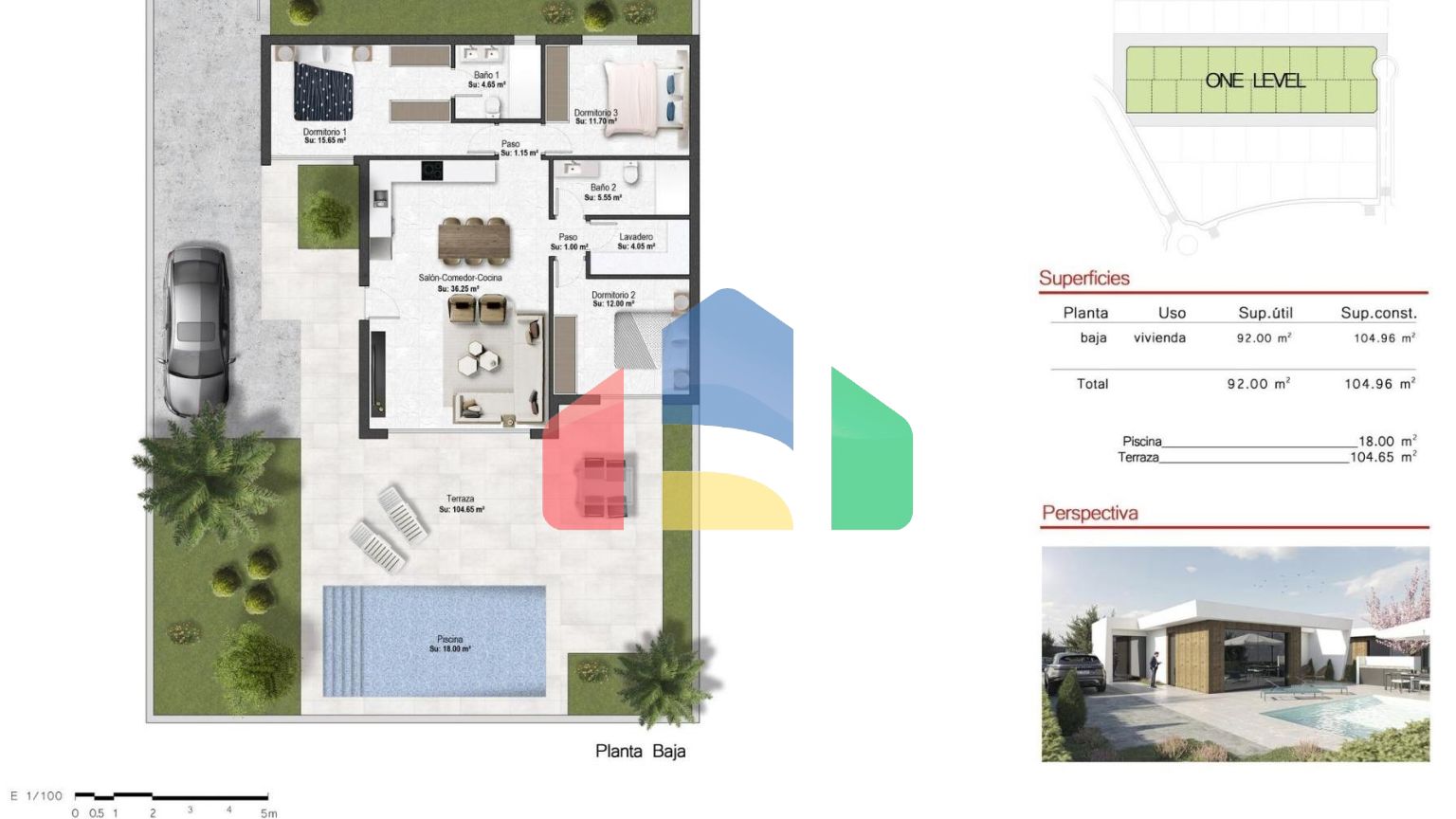 НОВЫЕ ОДНОЭТАЖНЫЕ ВИЛЛЫ НА ГОЛЬФ-КУРОРТЕ АЛЬТAНА, МУРСИЯ
