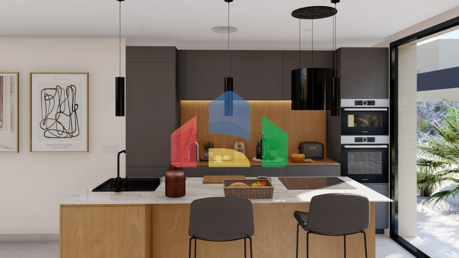 НОВЫЕ ВИЛЛЫ В ГОЛЬФ-КУРОРТЕ АЛЬТАОНА, МУРСИЯ