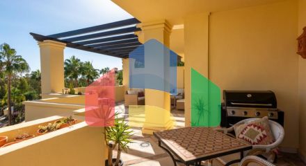 Stylish Apartment with Mountain and Garden Views in Casares Playa