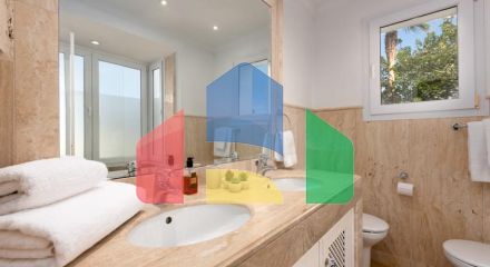 Стильная квартира с видом на горы и сад в Касарес-Плайя