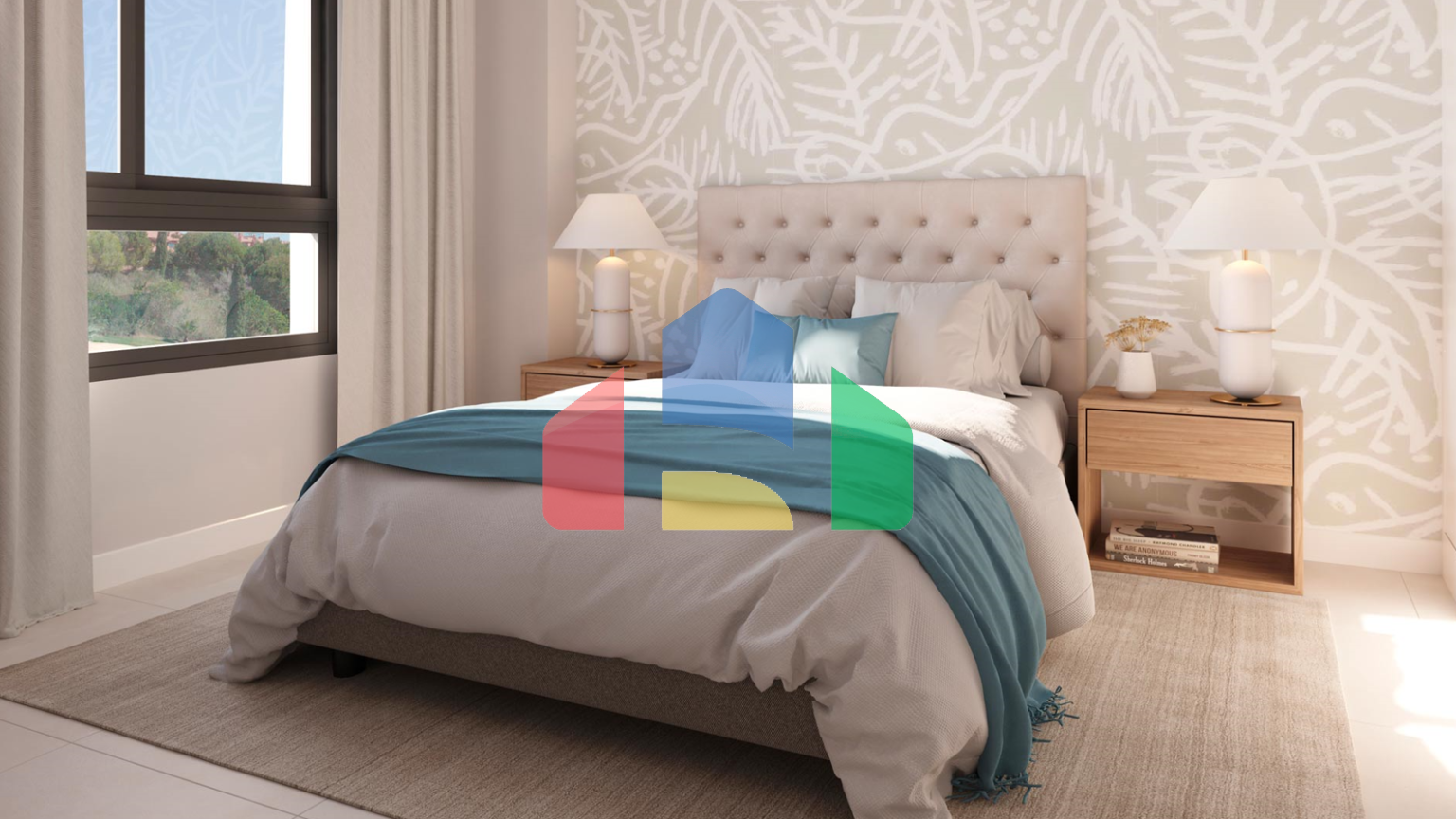 Роскошная квартира с 4 спальнями в оазисе природы.