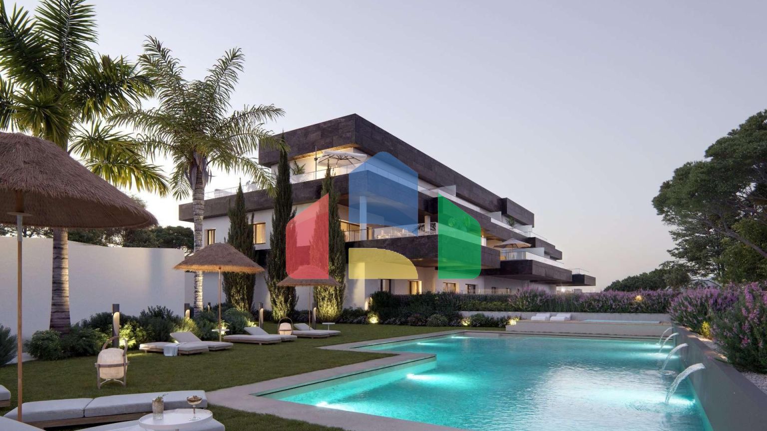 Новый жилой комплекс рядом с гольф-клубом Донья Хулия — современные дома с захватывающими видами