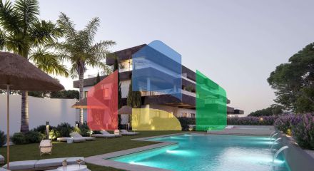 Новый жилой комплекс рядом с гольф-клубом Донья Хулия — современные дома с захватывающими видами