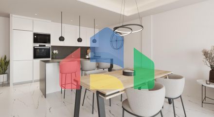 3-bedroom apartments in a new residential complex in Casares Costa, Estepona