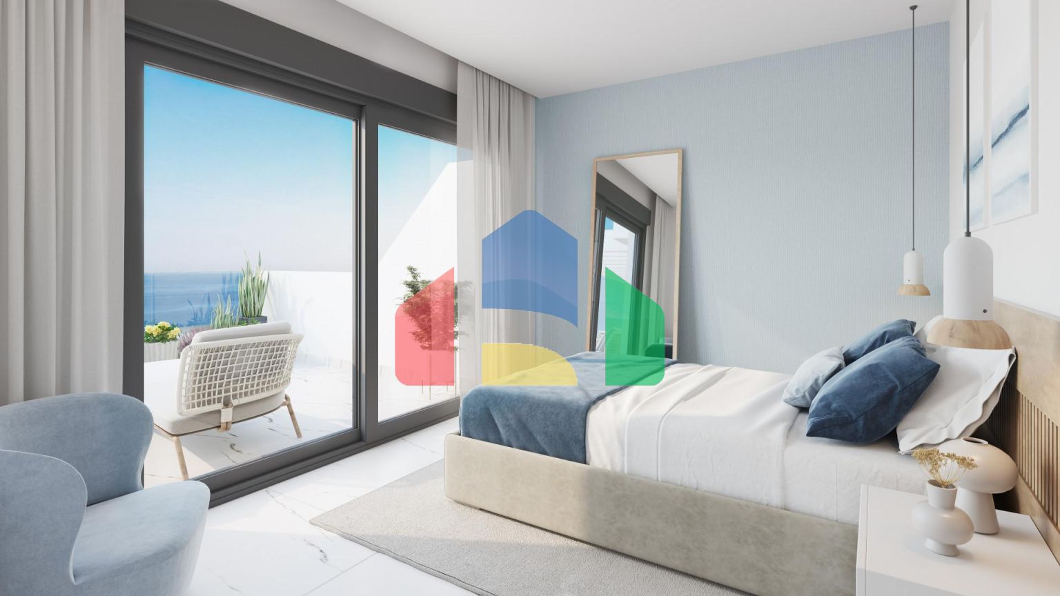 3-спальные апартаменты в новом жилом комплексе на Касарес Коста, Эстепона